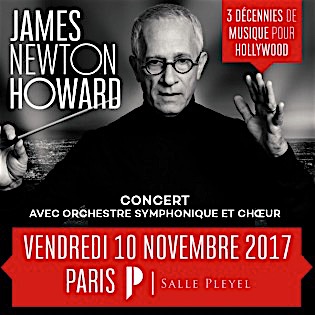 howard-jn,@, - James Newton Howard en concert à La Salle Pleyel de Paris