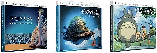 Rééditions BO Joe Hisaishi Hayao Miyazaki