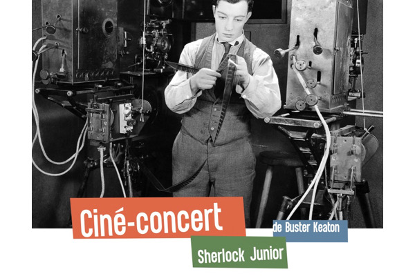 Ciné-concert : 'Sherlock Junior' de Buster Keaton, musique originale de Miguel Angel Roméro