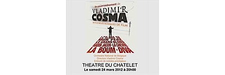 cosma,@, - Vladimir Cosma en concert au Châtelet