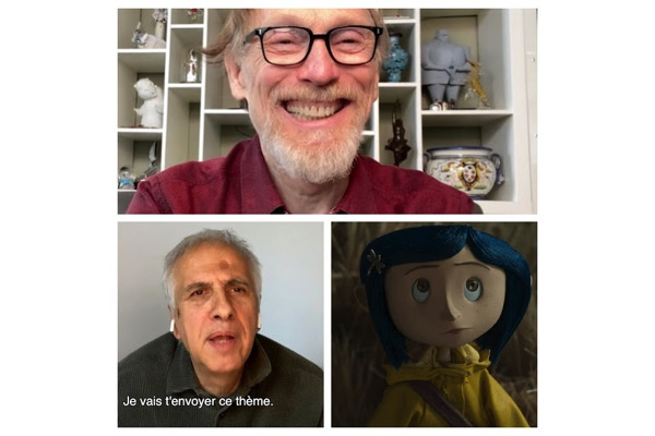 coulais,selick,coraline,wendell-and-wild2020062021, - Conversation entre Henry Selick et Bruno Coulais (de Coraline à Wendell and Wild)