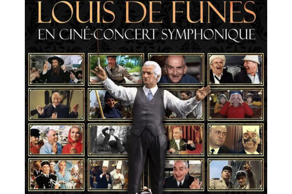 ,@, - Louis de Funès à l'honneur en ciné-concert symphonique à travers la France