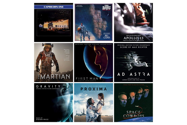 capricorn_one,space-cowboys,apollo13,etoffe-des-heros,proxima,seul-sur-mars,first-man,ad-astra,objectif-lune,moon,gravity,interstellar,high-life, - Panorama BO : musiques pour la conquête spatiale