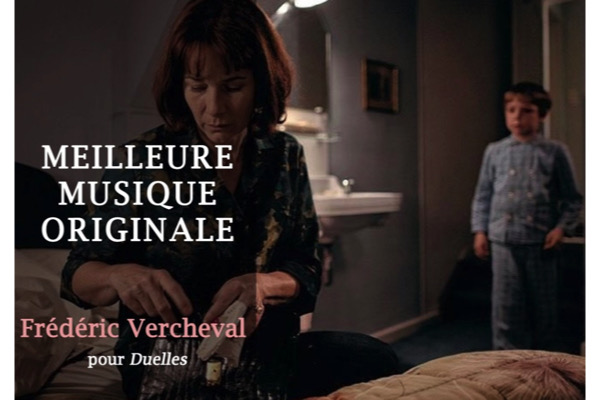 Magritte du cinéma 2020 : Prix de la Musique de film pour Frédéric Vercheval (Duelles)