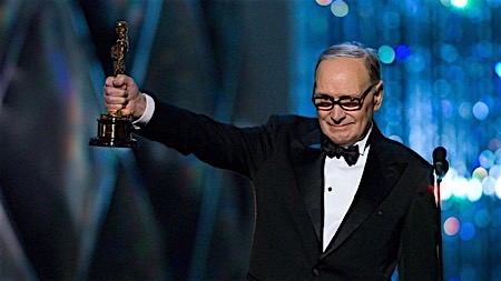 morricone,hateful-eight,@,oscar, - OSCARS 2016 : Ennio Morricone remporte sa première statuette pour la meilleure musique de film avec LES HUIT SALOPARDS