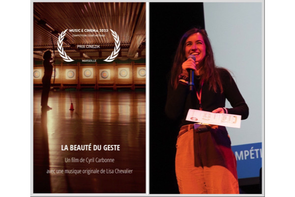 Interview B.O : Lisa Chevalier, Prix Cinezik 2023 (Music & Cinéma Marseille) [Podcast]