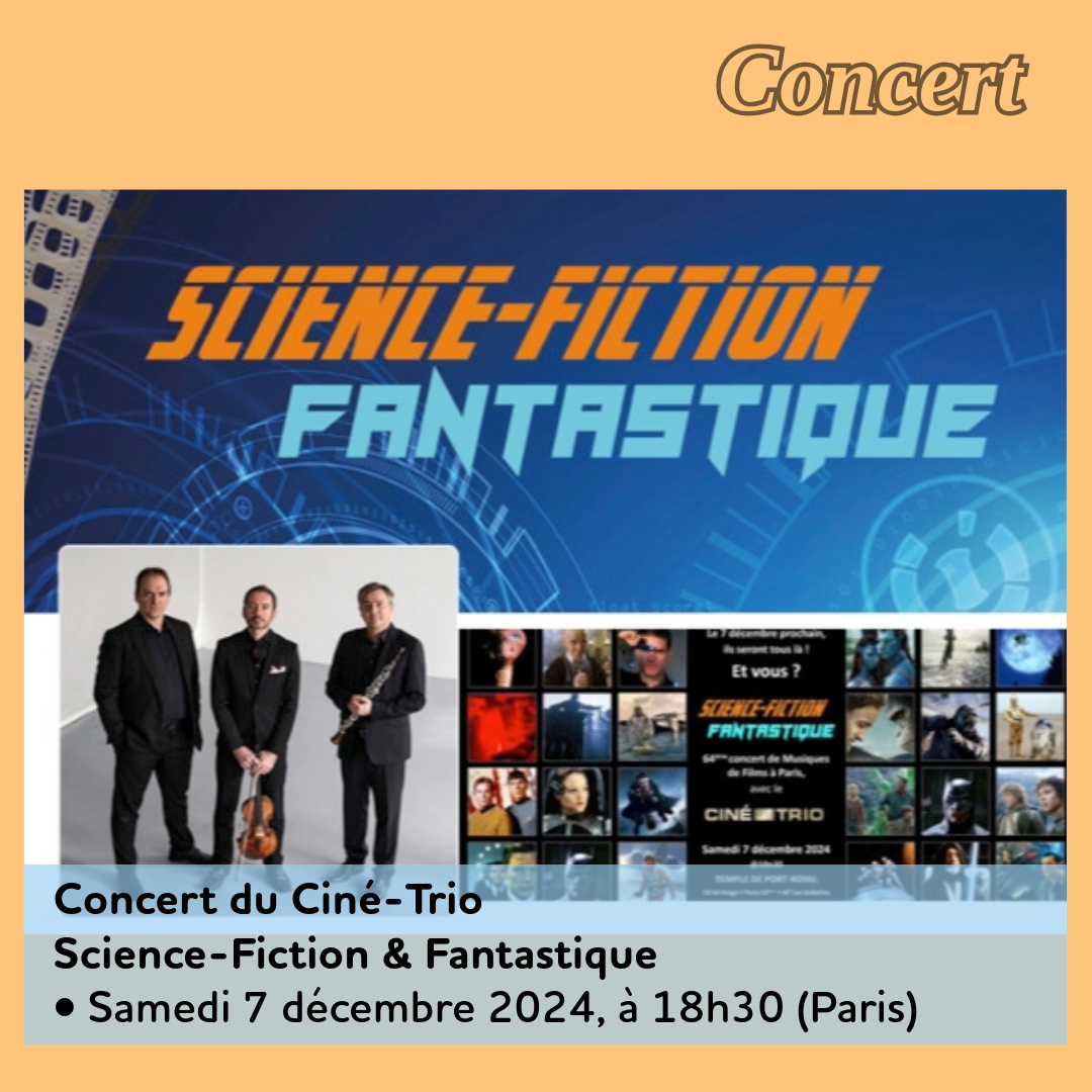 ,Fantastique,Science-fiction,cine-trio, - Concert du Ciné-Trio : Science-Fiction & Fantastique