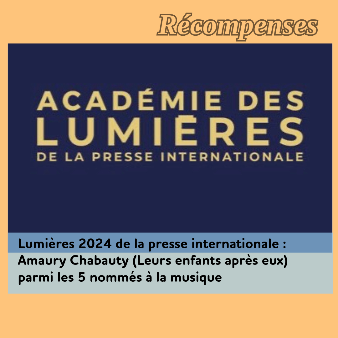 ,@,lumieres,biolay,dresel,hetzel,marguerit,verdaguer, - Lumières 2023 de la presse internationale : les nommés pour la meilleure musique de film