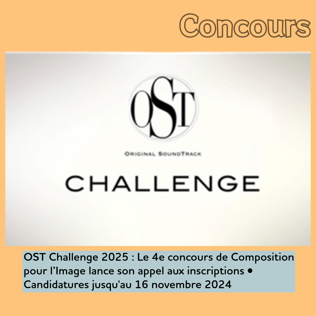 ,@,original-soundtrack-challenge,apparailly,charuel,trooppee,kemp,charuel,charuel , - Original SoundTrack Challenge 2019 (OST Challenge) - 1er Concours International de Composition Musicale pour le Film
