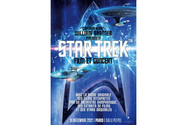 Concert : STAR TREK à Pleyel (Paris) avec un orchestre symphonique