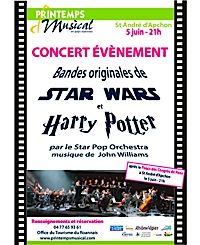 williams,alvado,star_wars,star-pop-orchestra, - Concert des Bandes Originales de Star Wars & Harry Potter